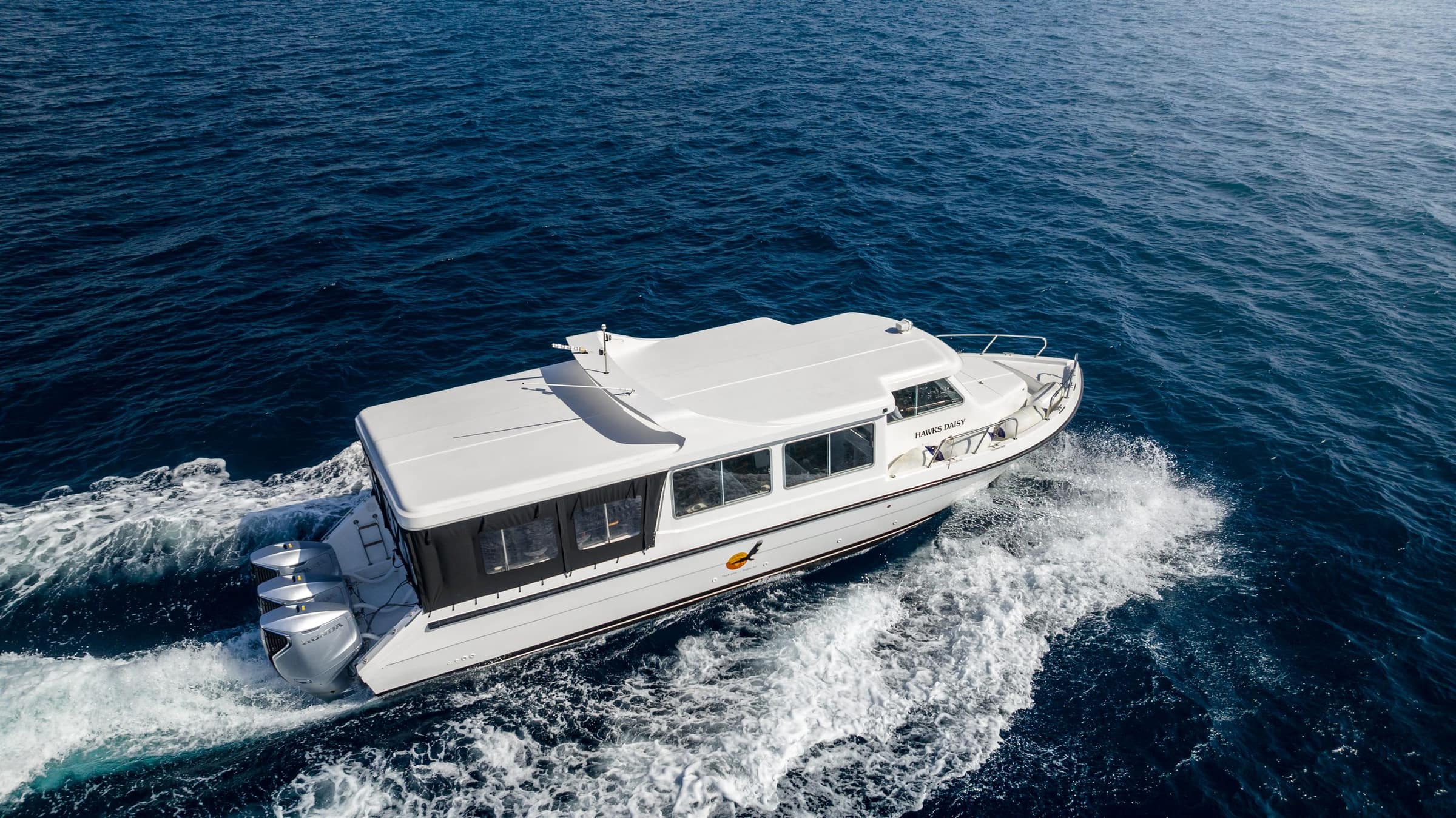 Hawks Daisy, our speedboat 1