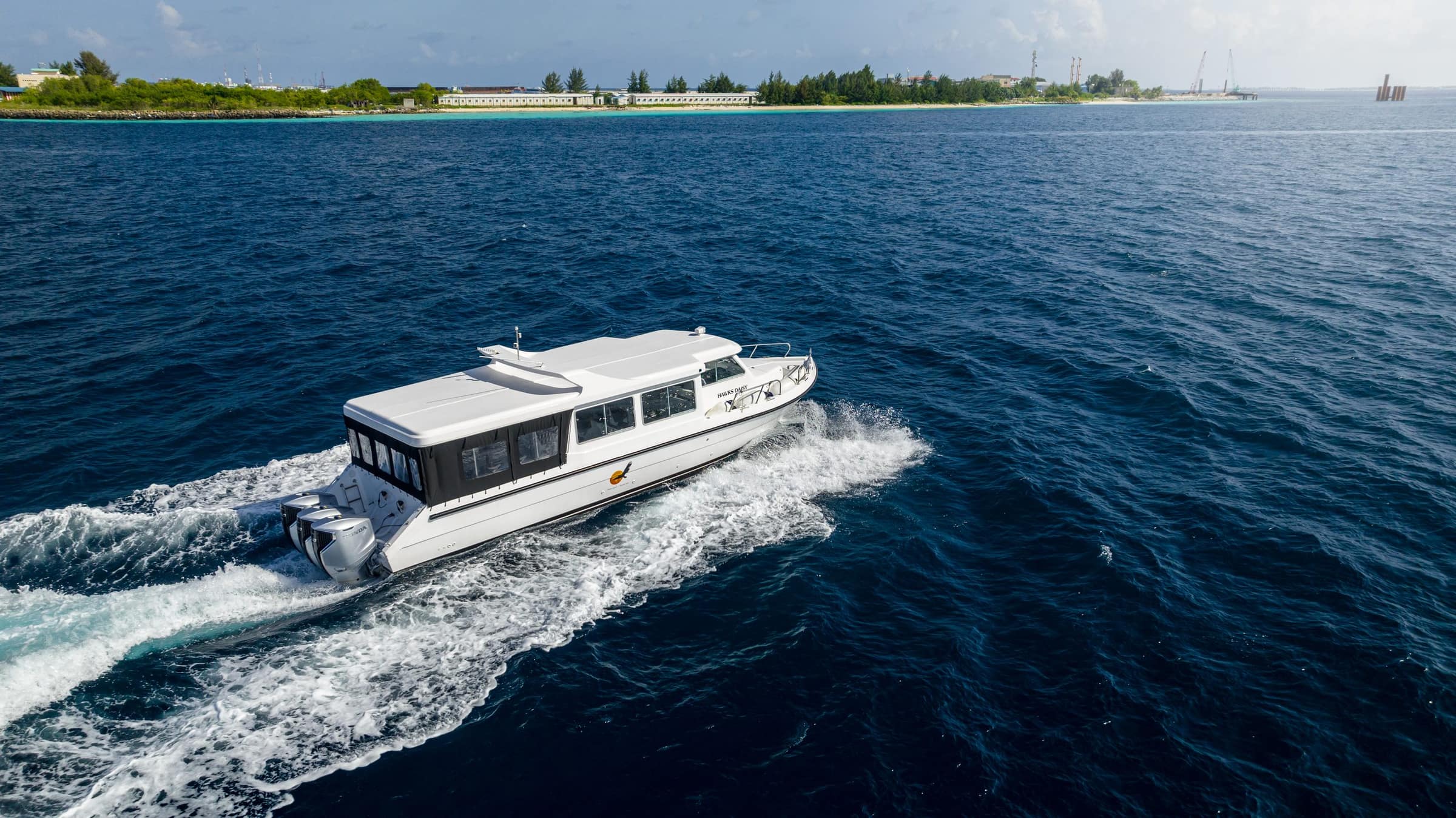 Hawks Daisy, our speedboat 10